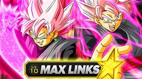 How Good Is Buffed Phy Rose Goku Black At 55 Max Links Dokkan Battle Youtube