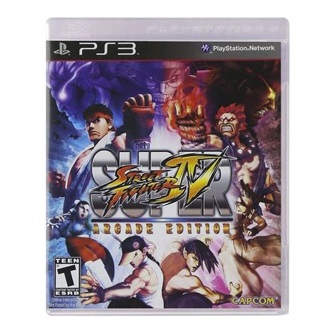 Super Street Fighter Iv Arcade Edition Playstation F Sico Walmart