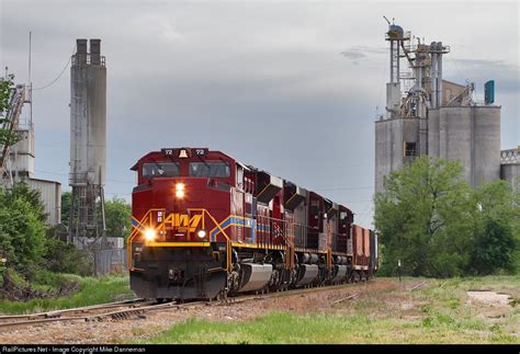 Am 72 Arkansas And Missouri Railroad Emd Sd70ace At Springdale Arkansas