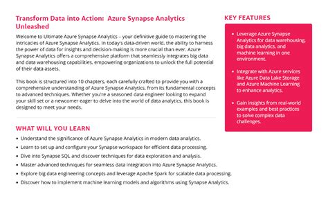 Ultimate Azure Synapse Analytics Unlock The Full Potential Of Azure