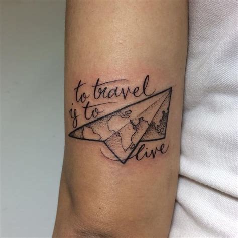 80 Best Travel Tattoo Designs In 2021 Traveling Tattoos Ideas