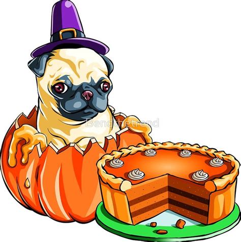 Thanksgiving Pug Thanksgiving | Pugs, Cute stickers, Cute