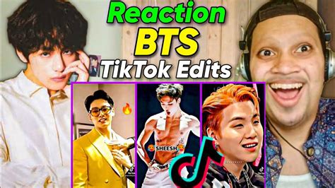 Bts Tiktok Edits Compilation Reaction Youtube