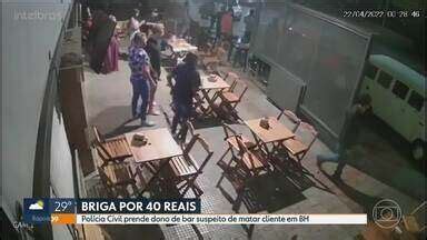 MG1 Dono de bar é preso suspeito de matar cliente em Belo Horizonte