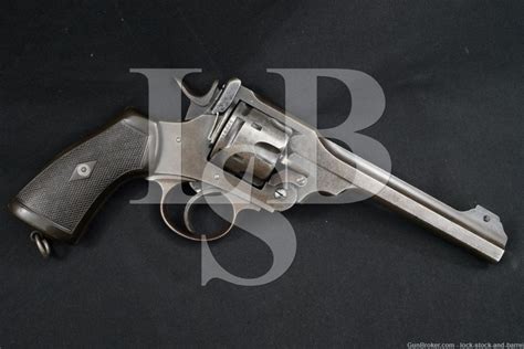 Webley Model Mark Vi Mkvi Mk Vi 455 6″ Sada Blue Revolver Mfd 1917 C