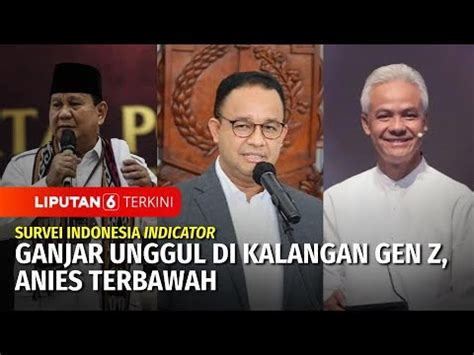 Survei Indonesia Indicator Ganjar Unggul Di Kalangan Gen Z Liputan 6