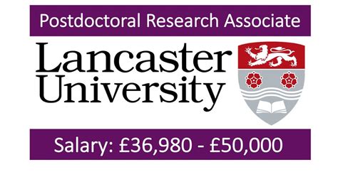 07 Postdoctoral Fellowships At Lancaster University England