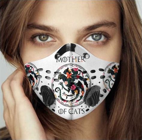 Mother Of Cats Filter Activated Carbon Face Mask Dnstyles • Leesilk Shop