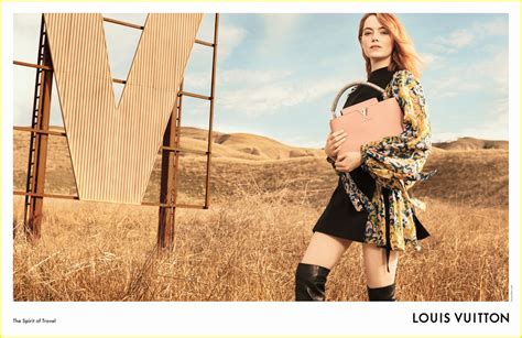 Emma Stone Makes Her Louis Vuitton Campaign Debut Photo 4051241