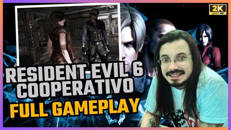 RESIDENT EVIL 6 COOPERATIVO FULL GAMEPLAY JOGANDO O ALVINHO