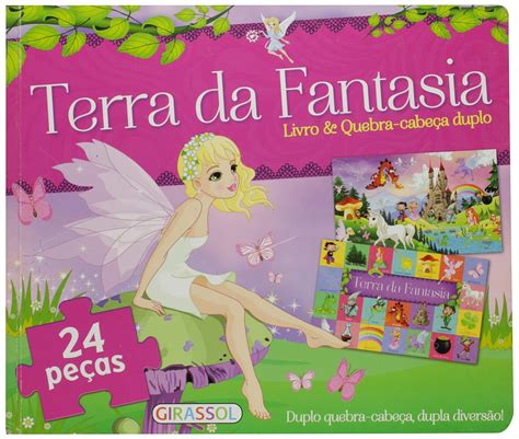 Livro And Quebra Cabeça Duplo Terra Da Fantasia Br