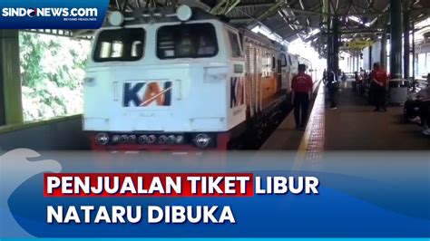 VIDEO Penjualan Tiket Dibuka PT KAI Siapkan 2 2 Juta Lembar Tiket