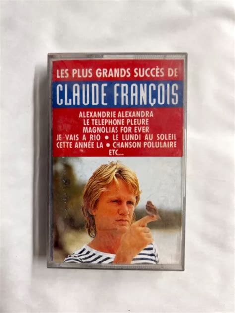 LES PLUS GRANDS succès de Claude François Cassette Audio K7 EUR 4 00