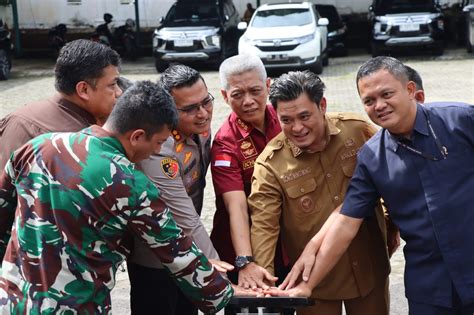 Kapolres Bangka Barat Hadiri Acara Launching Babar Bersinar Terang