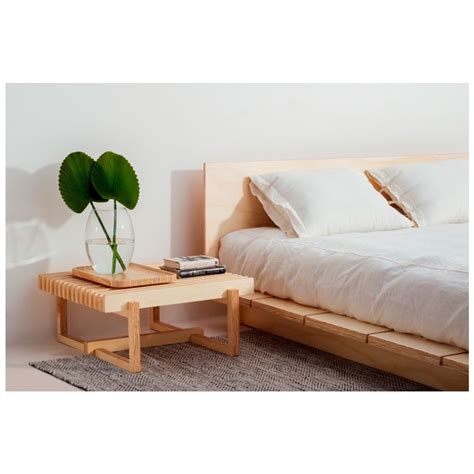 Cama casal Minimal Madeira multilaminada • cama casal • Fitto