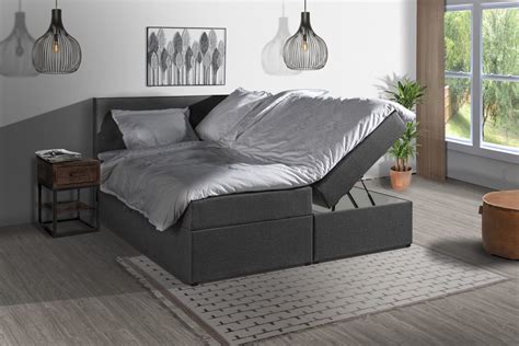 Boxspring Sento Boxspring Met Opbergruimte Pocketvering Luxe