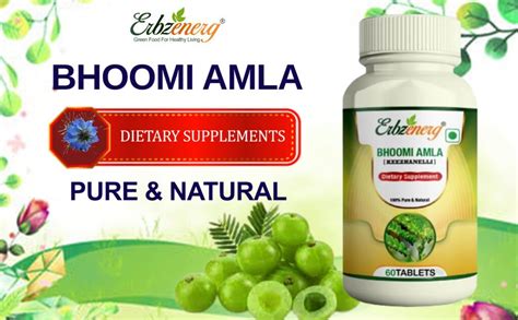 Bhoomi Amla Tablet Erbzenerg Liver Care