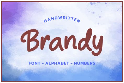 Brandy Font Aplhabet Graphic By Fromporto Creative Fabrica