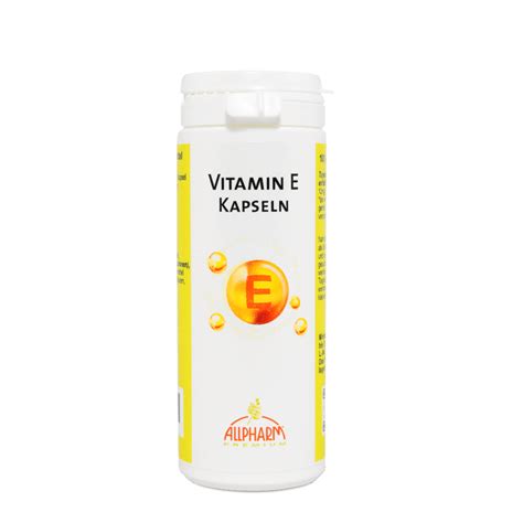 Vitamin E Kapseln Allpharm