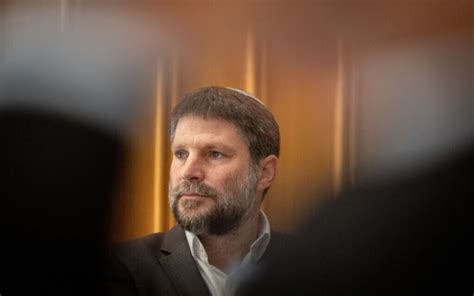 Smotrich Says Human Rights Organizations Are Existential Threat To