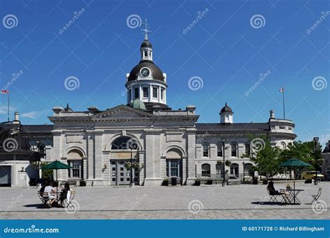 Здание муниципалитет Кингстона, Кингстон, Онтарио, Канада Редакционное ...