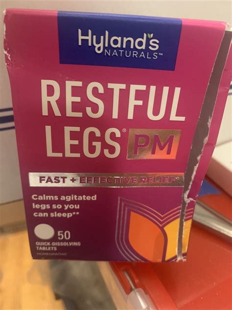 Hylands Restful Legs Pm Fast Effective Relief 50 Quick Dissolving Tablets 354973335219 Ebay