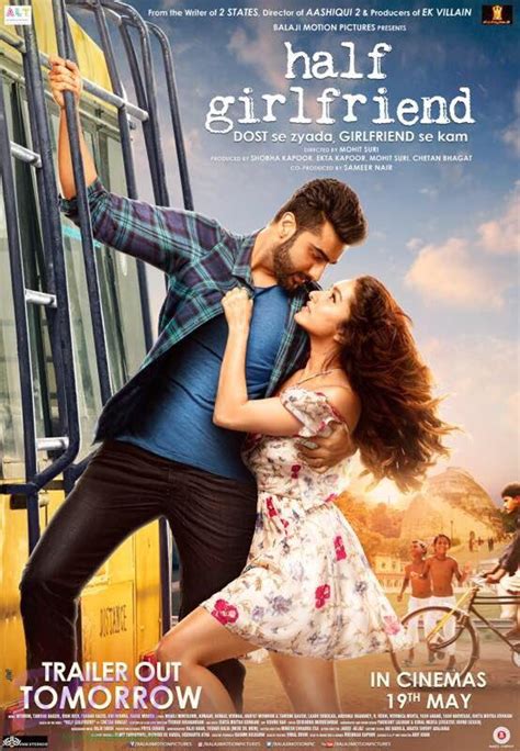 Arjun and Shraddha starrer Half Girlfriend movie poster photo ...