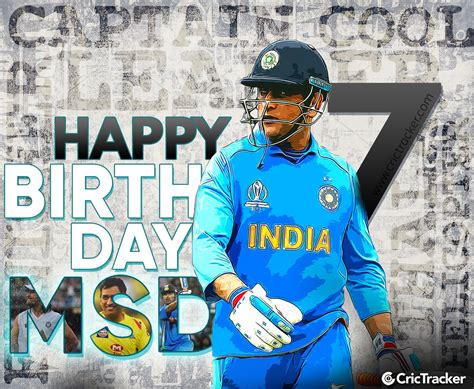 Top Dhoni Birthday Images Amazing Collection Dhoni Birthday