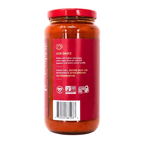 Truff Pasta Sauce Black Truffle Spicy Marinara At Natura Market