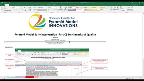 Early Intervention Part C Benchmarks Of Quality V Data Entry Tutorial