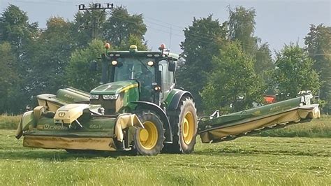 John Deere R Krone Easycut B Cv Youtube