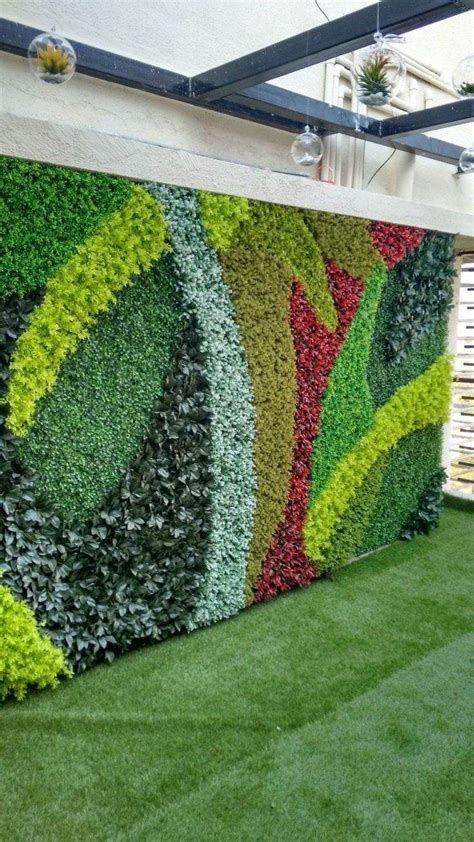 Stylish Artificial Grass Designing Ideas Artificial Vertical Garden