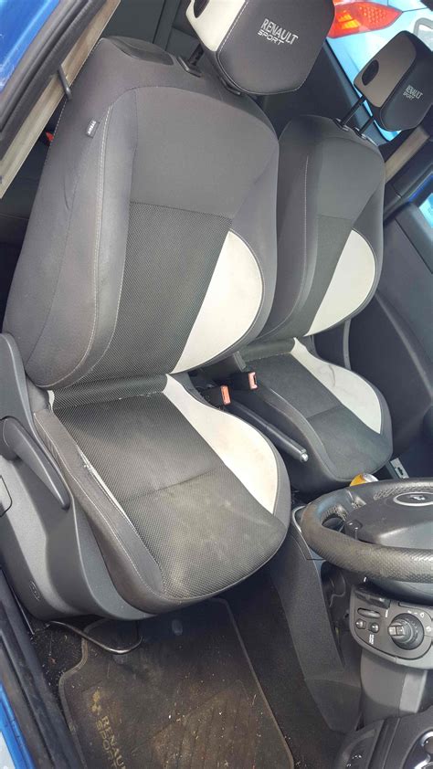 Renault Clio Mk Interior Set Cloth Seats Cards Dr