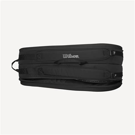 Wilson Noir Tour 6 Racket Tennis Bag - Black | Tennis Only