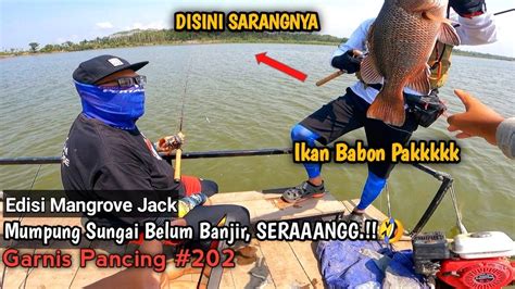 MANCING DARI KAPAL DAN JANGKAU SARANGNYAIKAN BESARR Mancing Kakap