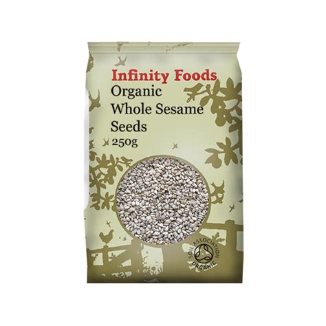 Whole Sesame Seeds Organic Infinity Foods Herbies