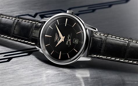 Longines new Flagship Heritage comes in a black dial - DadLife Magazine