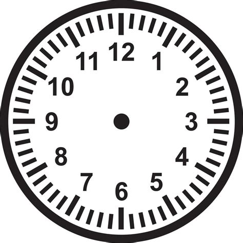 Clock face vector 4849456 Vector Art at Vecteezy