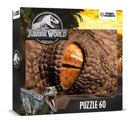 Rompecabezas Jurassic World Puzzle 60 Piezas Dinosaurios Ful Mercadolibre