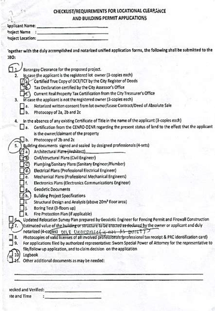 Puerto Princesa City Building Application Form And Checklist Kaothu Builders Engineering