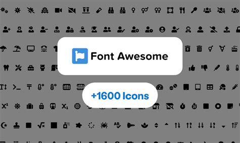 Font Awesome Icons v5.15.4 - Last version | Figma