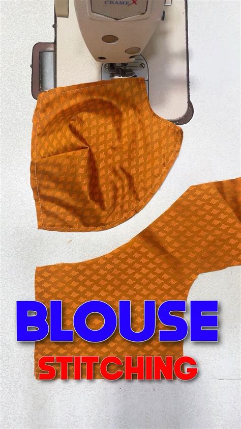 Blouse Stitching | Couture sewing techniques, Sewing tutorials clothes, Blouse pattern sewing