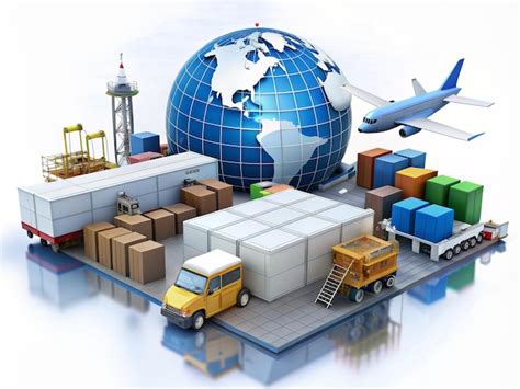 Premium Photo Global Logistics And Transportation Concept With