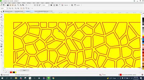 Corel Draw Tips Tricks Stained Glass Effect And Make The Shapes Round