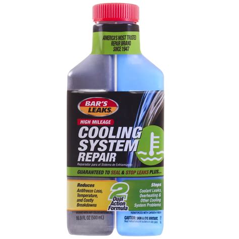 Bar S Leaks High Mileage Cooling System Repair Antifreeze And Coolant