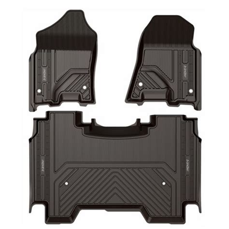 Advent All Weather Floor Mats Compatible With 2019-2021 Dodge Ram 1500 Vehicles : Target