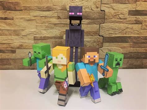 Minecraft Papercraft Armados By Coolskeleton953 On Deviantart