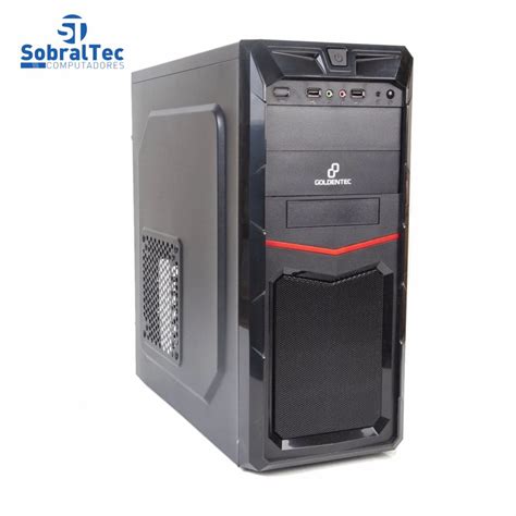 Gabinete Gamer Mid Tower P1T1C Sem Fonte Goldentec SX Gt11 SobralTech