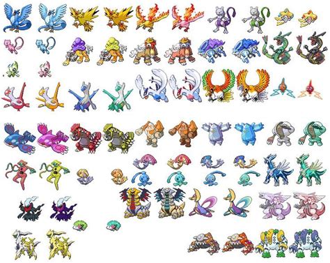 All Pokemon Legendaries