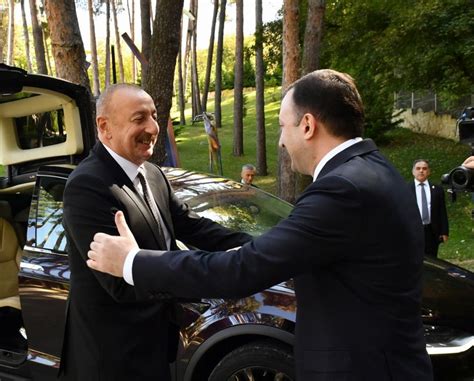 President Of Azerbaijan Ilham Aliyev Held One On One Meeting With Prime